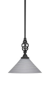 Eleganté One Light Mini Pendant in Matte Black (200|80-MB-4002)