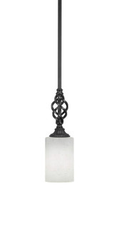 Eleganté One Light Mini Pendant in Matte Black (200|80-MB-310)