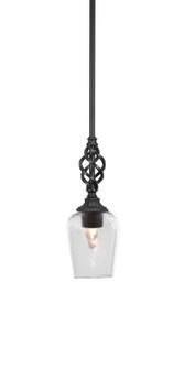 Eleganté One Light Mini Pendant in Matte Black (200|80-MB-210)