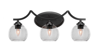 Zilo Three Light Bath Bar in Matte Black (200|553-MB-4100)