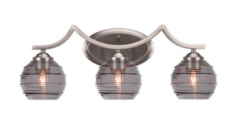 Zilo Three Light Bathroom Lighting in Graphite (200|553-GP-5112)