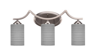 Zilo Three Light Bathroom Lighting in Graphite (200|553-GP-4062)