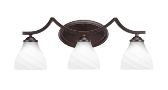 Zilo Three Light Bathroom Lighting in Dark Granite (200|553-DG-4761)