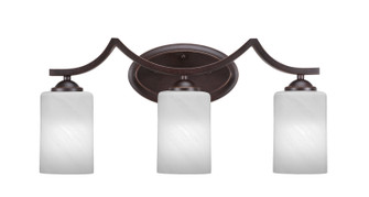 Zilo Three Light Bathroom Lighting in Dark Granite (200|553-DG-3001)
