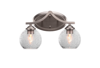 Zilo Two Light Bathroom Lighting in Graphite (200|552-GP-4102)