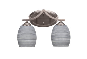 Zilo Two Light Bath Bar in Graphite (200|552-GP-4022)