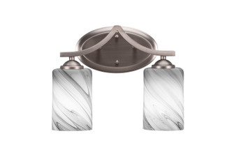Zilo Two Light Bath Bar in Graphite (200|552-GP-3009)
