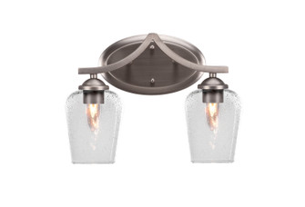 Zilo Two Light Bath Bar in Graphite (200|552-GP-210)