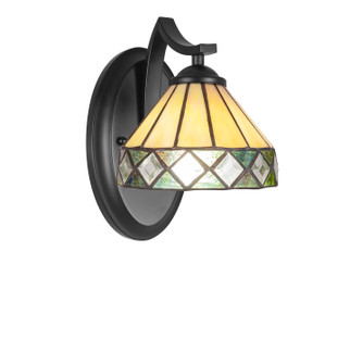 Zilo One Light Wall Sconce in Matte Black (200|551-MB-9405)