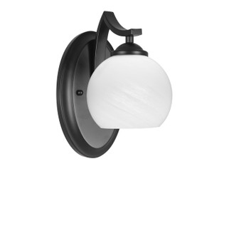 Zilo One Light Wall Sconce in Matte Black (200|551-MB-4101)