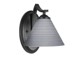 Zilo One Light Wall Sconce in Matte Black (200|551-MB-4052)