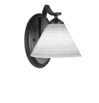 Zilo One Light Wall Sconce in Matte Black (200|551-MB-4051)