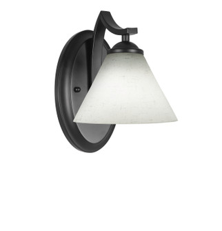 Zilo One Light Wall Sconce in Matte Black (200|551-MB-312)