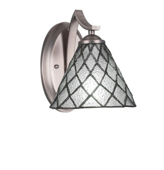 Zilo One Light Wall Sconce in Graphite (200|551-GP-9185)