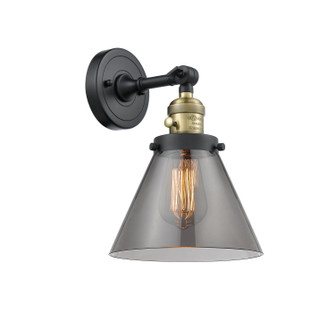 Franklin Restoration LED Wall Sconce in Black Antique Brass (405|203SW-BAB-G43-LED) Franklin Restoration LED Wall Sconce in Black Antique Brass (405|203SW-BAB-G43-LED)