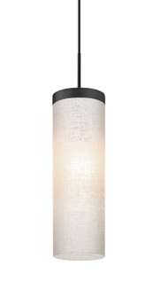 Friz One Light Pendant in Black (74|J-FRIZLN-BK)