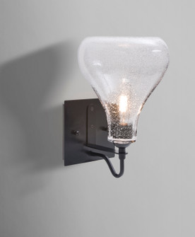 Melo LED Wall Sconce in Black (74|1WG-MELOCL-EDIL-BK)