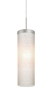 Friz One Light Pendant in Satin Nickel (74|1JT-FRIZLN-SN)