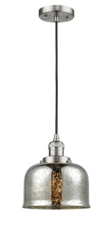 Oxford School House One Light Pendant in Brushed Brass (405|201C-BB-G542CL-LED)