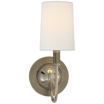 Elkins One Light Wall Sconce in Antique Nickel With Polished Nickel (268|TOB 2067AN/PN-L)