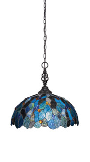 Eleganté One Light Pendant in Matte Black (200|82-MB-995)