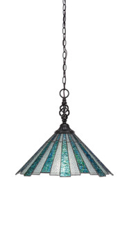 Eleganté One Light Pendant in Matte Black (200|82-MB-932)