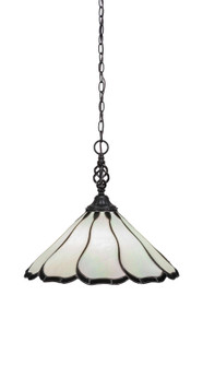 Eleganté One Light Pendant in Matte Black (200|82-MB-912)