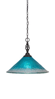 Eleganté One Light Pendant in Matte Black (200|82-MB-715)