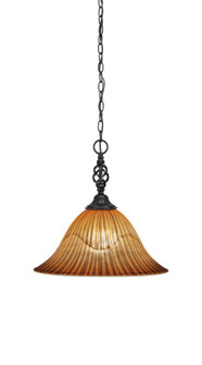 Eleganté One Light Pendant in Matte Black (200|82-MB-58319)