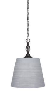 Eleganté One Light Pendant in Matte Black (200|82-MB-4082)