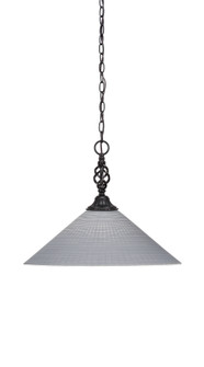 Eleganté One Light Pendant in Matte Black (200|82-MB-4012)