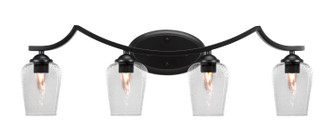 Zilo Four Light Bath Bar in Matte Black (200|554-MB-210)