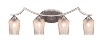 Zilo Four Light Bath Bar in Graphite (200|554-GP-4253)
