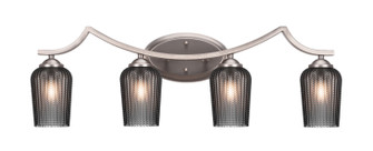 Zilo Four Light Bath Bar in Graphite (200|554-GP-4252)