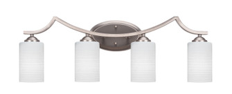 Zilo Four Light Bath Bar in Graphite (200|554-GP-4061)