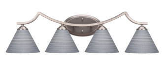 Zilo Four Light Bath Bar in Graphite (200|554-GP-4052)