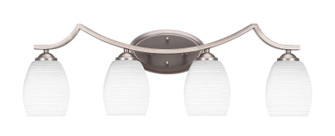 Zilo Four Light Bath Bar in Graphite (200|554-GP-4021)