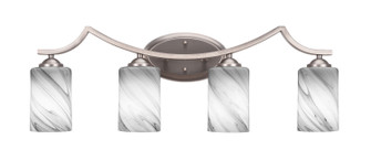 Zilo Four Light Bath Bar in Graphite (200|554-GP-3009)