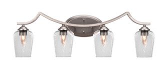 Zilo Four Light Bath Bar in Graphite (200|554-GP-210)