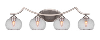 Zilo Four Light Bath Bar in Graphite (200|554-GP-202)