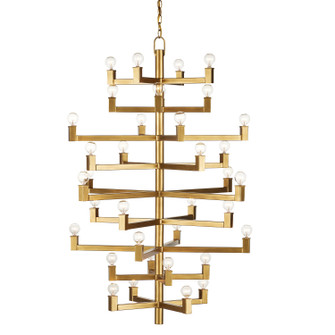 Andre 36 Light Chandelier in Brass (142|9000-0919)