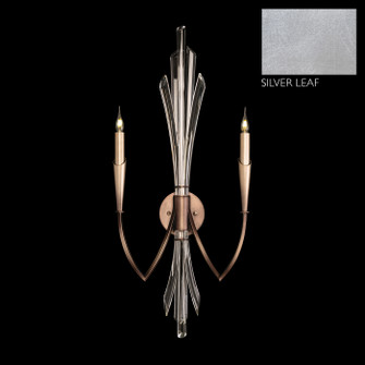 Trevi Two Light Wall Sconce in Silver Leaf (48|782350-1ST)