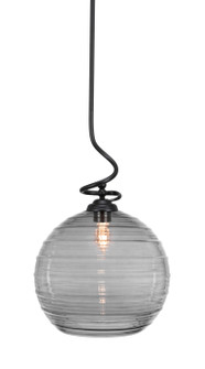 Capri One Light Pendant in Matte Black (200|900-MB-5142)