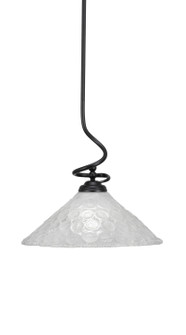 Capri One Light Pendant in Matte Black (200|900-MB-411)