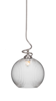 Capri One Light Pendant in Brushed Nickel (200|900-BN-4670)