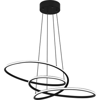 Ovard LED Pendant in Matte Black (10|PCOVD2827MBK)