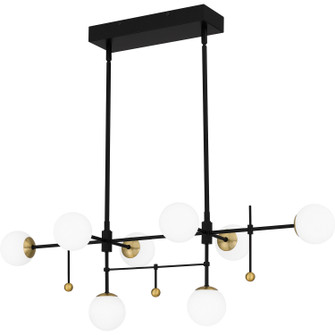 Blaire LED Island Chandelier in Matte Black (10|PCBRE839MBK)