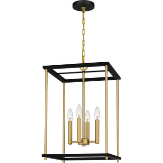 Kynwyd Four Light Pendant in Matte Black (10|KNW2814MBK)