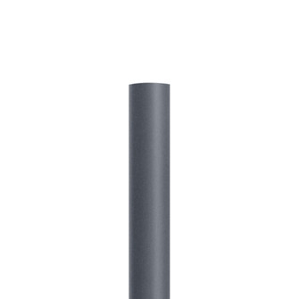 Various Families Smooth Aluminum Pole in Weathered Zinc (67|PST4945-WZN)