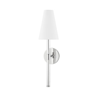 Janelle One Light Wall Sconce in Polished Nickel (428|H630101-PN)